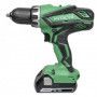HIKOKI Perceuse Visseuse Percu 18V 2,5Ah + 100 accessoires - KC18DJLFZ