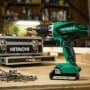 HIKOKI Perceuse Visseuse Percu 18V 2,5Ah + 100 accessoires - KC18DJLFZ