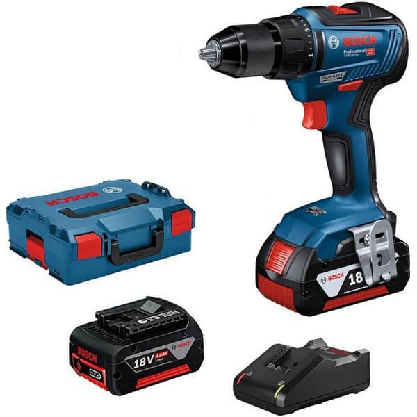 BOSCH Perceuse visseuse 18V 2x4Ah GSR18V-55 – 06019H5200