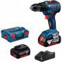 BOSCH Perceuse visseuse 18V 2x4Ah GSR18V-55 – 06019H5200