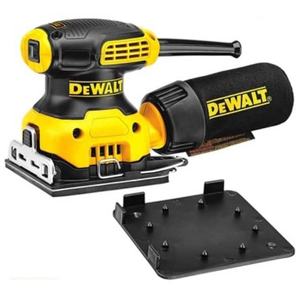 DEWALT Ponceuse vibrante 230W 1/4 feuille - DWE6411