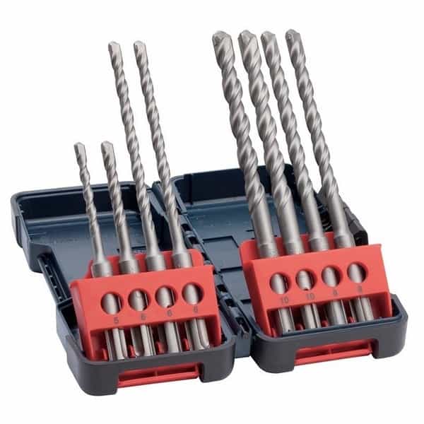 BOSCH Coffret 8 forets beton SDS plus - 2607019903