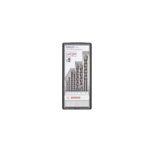 BOSCH coffret 7 forets à béton CYL Silver percussion - 2607010545