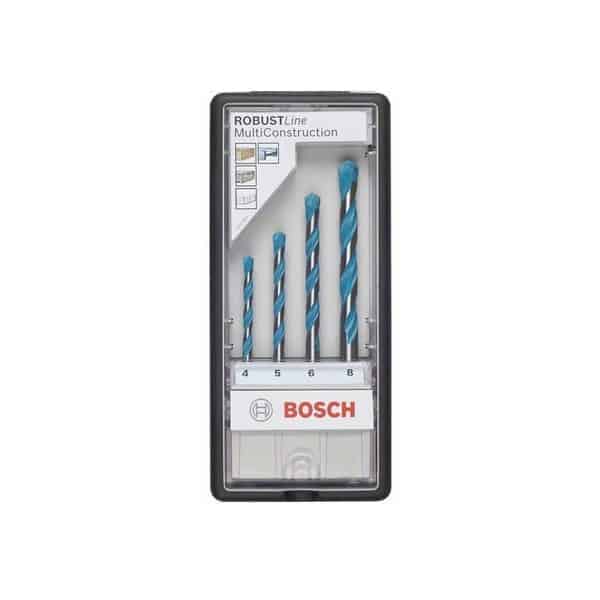 BOSCH coffret RobustLine 4 forets MultiConstruction - 2607010521