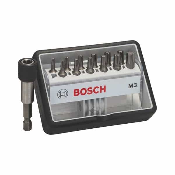 BOSCH 12 embouts de vissage Torx + porte embout - 2607002565
