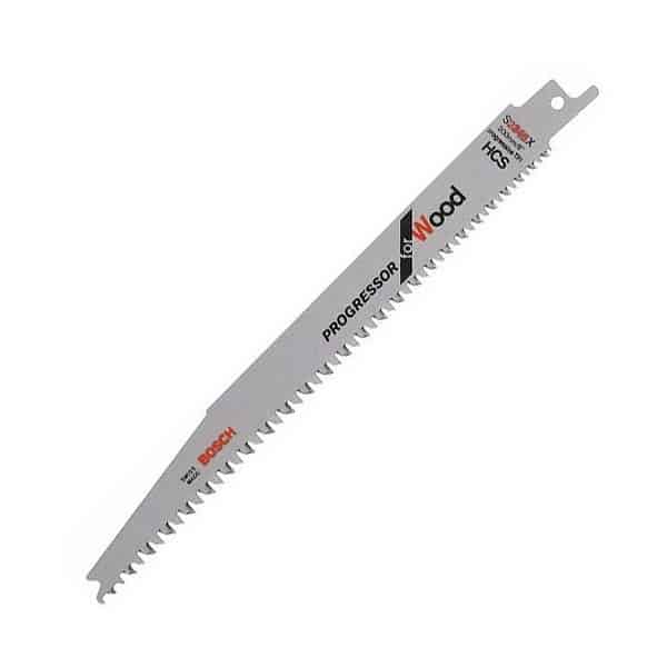 BOSCH carte de 5 lames de scie sabre Bois S2345X - 2608654404