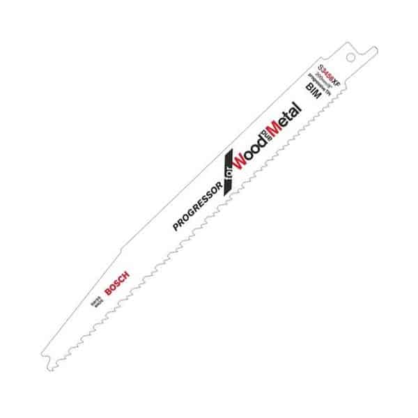 BOSCH carte de 5 lames de scie sabre Bois / Métal S3456XF - 2608654406