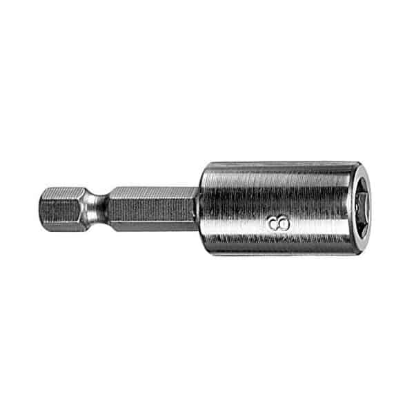 BOSCH Douille ¼" pour vis 6 pans Lg 50 mm