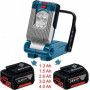 BOSCH Lampe sans fil GLI VariLED 14,4/18 V Li-ion - 0601443400