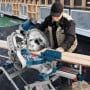 BOSCH Scie Radiale + Onglet 2000 W Ø 305 mm - GCM12GDL - 0601B23600