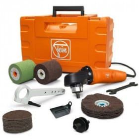 Set inox polisseuse 1200w wpo14-25e set 72214950010 fein