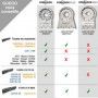 BOSCH Enlève-mortier concrétion carbure Ø 70 mm 3Max  AVZ70RT - 2608661757