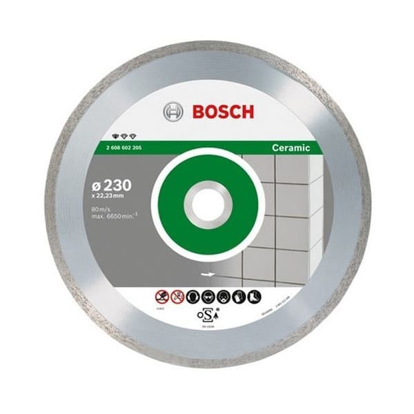 BOSCH Disques à tronçonner diamantés céramique - Standard for Ceramic