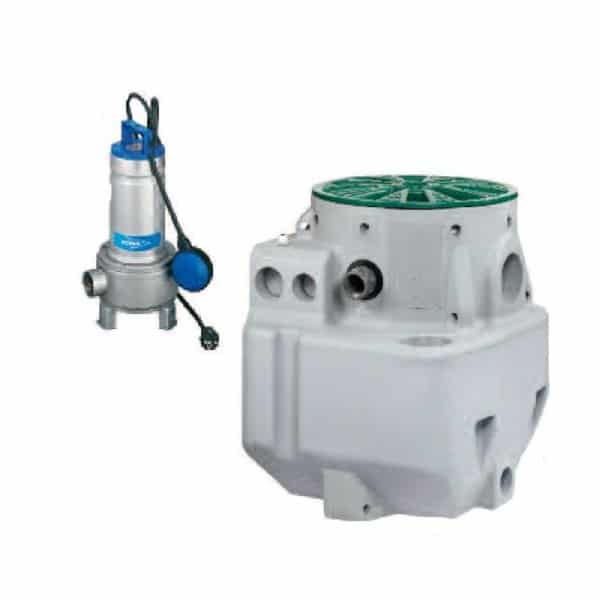 FLYGT Station relevage  eaux usées et sanitaires MICRO6 FX DXVM50-7