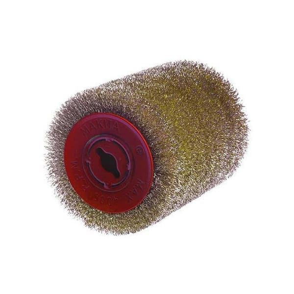 MAKITA Brosses fil d acier laitonné pour décapeur à rouleau Réf.P-04391