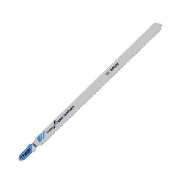 BOSCH 3 Lames de scie sauteuse flexible for Métal  T 718 BF Réf.2608636335