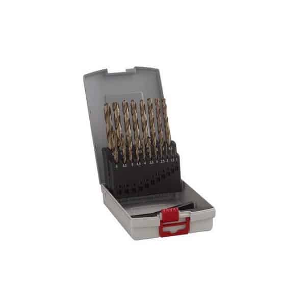 BOSCH Coffret 19 Forets HSS-Co - 2608587014