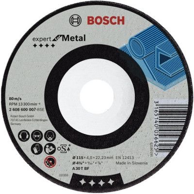 Bosch disque à tronçonner métal 230x3x22,23 mm plat
