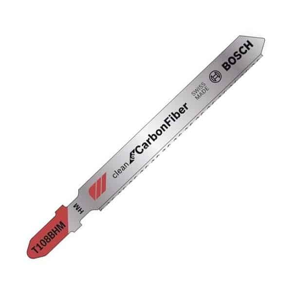BOSCH 3 lames de scie sauteuse Clean for CarbonFiber T108BHM
