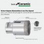 BOSCH Scies-trépans diamantées à sec Dry Speed Best for Ceramic