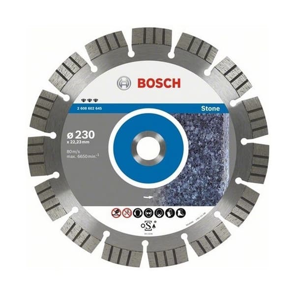 BOSCH Disque à tronçonner diamanté Best for Stone (pierre)