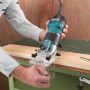 MAKITA Affleureuse 530W Ø 6 mm - 3712J