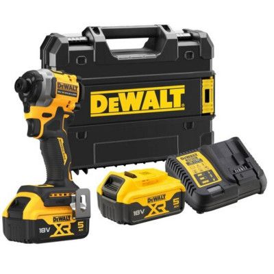 Clés à choc Dewalt Visseuse à chocs ultra compacte XR 18V 1.7Ah Li-Ion  brushless Powerstack - DCF850E2T-QW