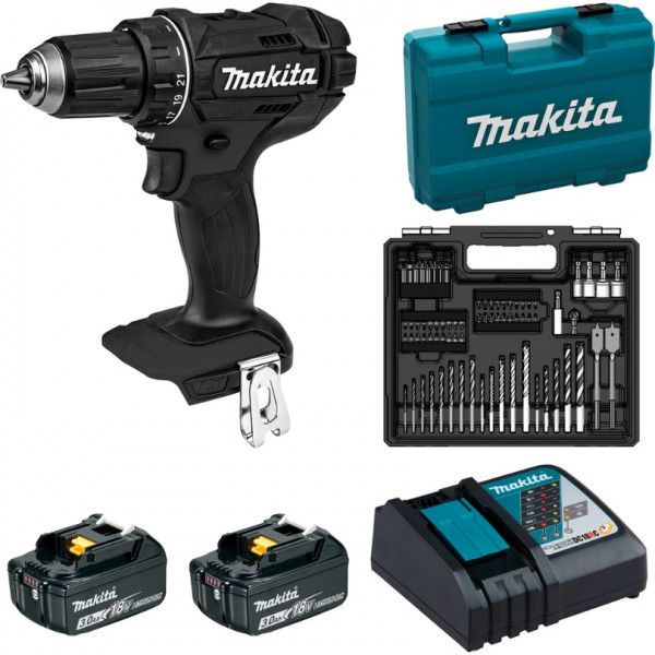 MAKITA Perceuse visseuse 18V 3.0Ah + 96 acc - DDF482FX1B
