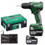 HIKOKI Perceuse Visseuse 18V 5.0 Ah 55 Nm - DS18DDWPZ