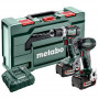METABO Pack perceuse visseuse + visseuse à choc 18V 4Ah - 685183000