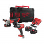 MILWAUKEE Pack 18V perc. M18 FPD3 + meul. M18 FSAG - M18 FPP2E3-502X