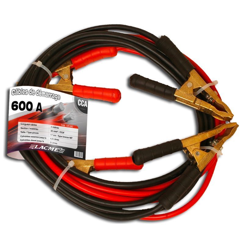 LACME, Cables démarrage 600A 4m - 35 mm²