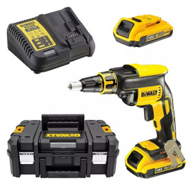 DEWALT Visseuse à placo 18V XR 2x2 Ah - DCF620D2