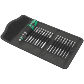 WERA Kit 1 tournevis avec 16 embouts interchangeables - 05059295001