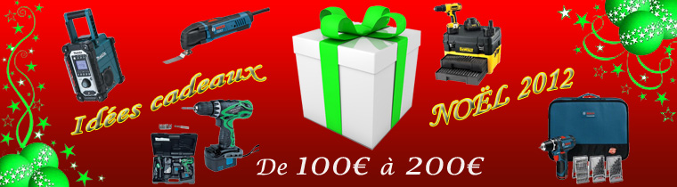 Bons plans outillage entre 100 et 200€ Outillage électroportatif entre 100 et 200€ - Guédo outillage