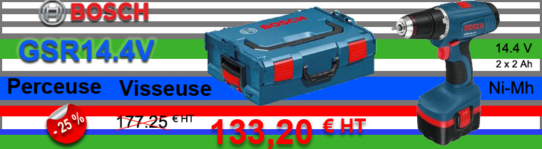 Perceuse visseuse Bosch 14.4V