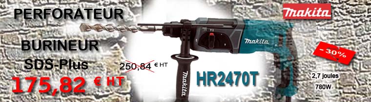 Perforateur burineur HR2470T Makita