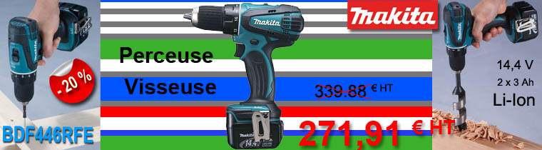 visseuse pro Makita BDF446RFE