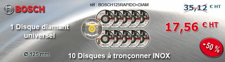 Disques à tronçonner INOX