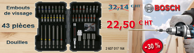 Embouts de vissage Bosch