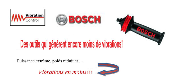 Bosch système anti vibration