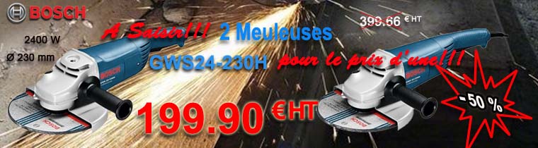 Pack 2 meuleuses GWS24-230H