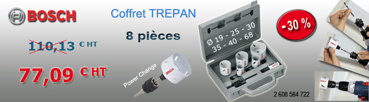 Bosch Trepan 8 pièces