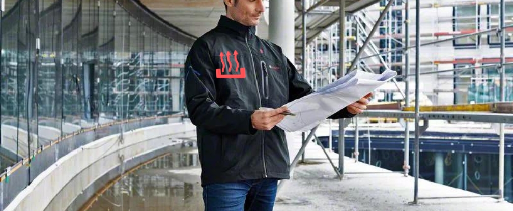 Veste chauffante Bosch sur batterie 10,8V: Avis sur ce blouson chauffant 