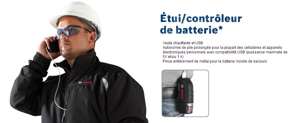 Veste chauffante Bosch, l'idéal pour les chantiers extrêmes !