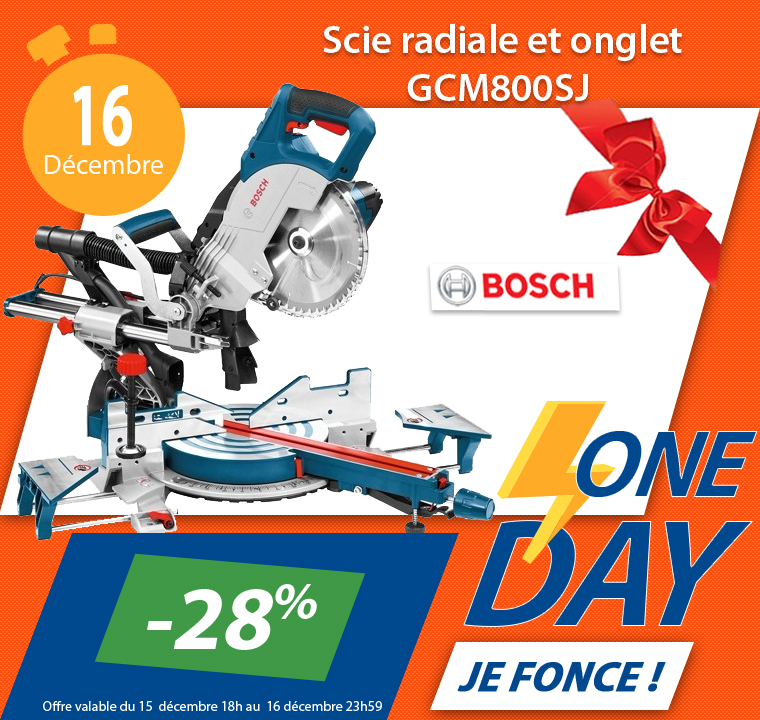 promo scie radiale Bosh gcm800sj