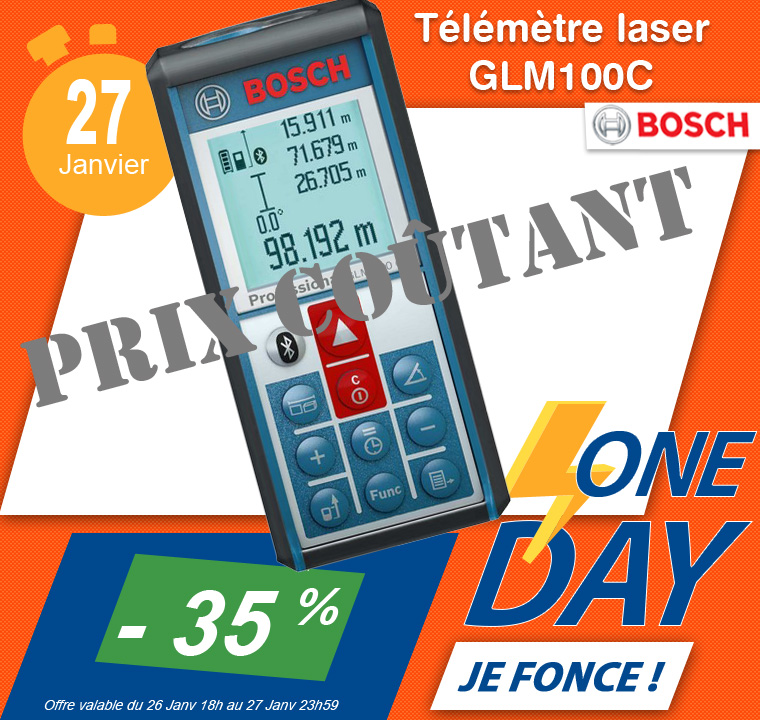 vente flash télémètre bosch