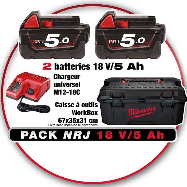 pack batterie Milwaukee