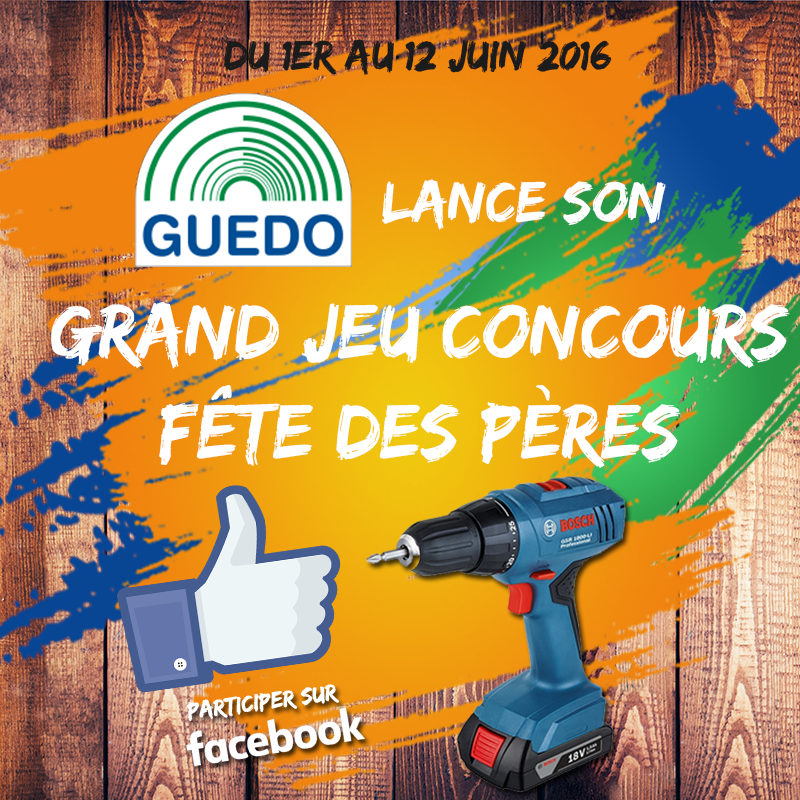 encart jeu concours guedo