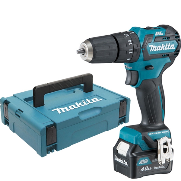 MAKITA Perceuse visseuse percussion 10.8V 4Ah - HP332DSMJ et son coffret de transport - Guédo